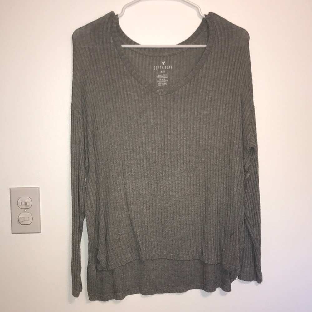 american eagle soft and sexy ribbed sweater